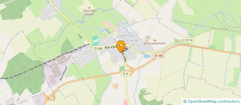 localisation de l'entreprise SCI CHENEVIERES  REMOVILLE