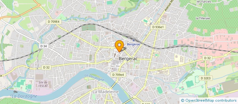 localisation de l'entreprise SCI CHENEVRIERE à BERGERAC