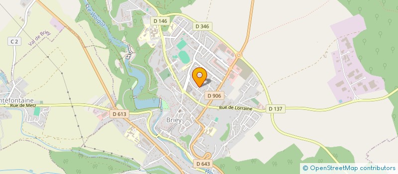 localisation de l'entreprise SCI CHENEZELLES  VAL DE BRIEY