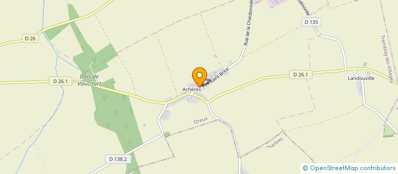 localisation de l'entreprise SCI CHENG à TREMBLAY-LES-VILLAGES