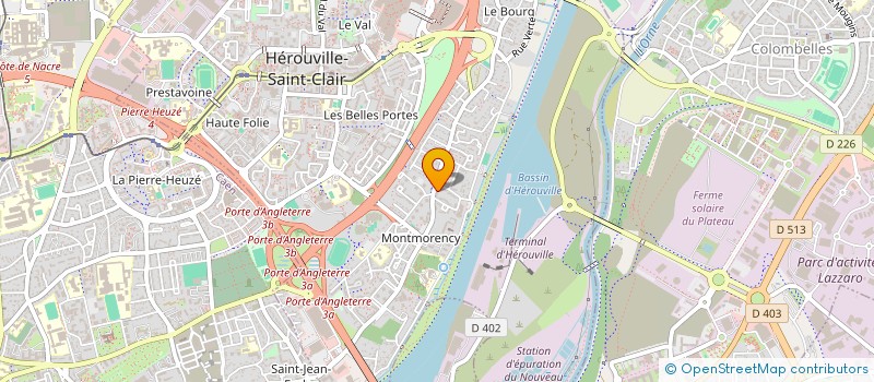 localisation de l'entreprise SCI CHENG à HEROUVILLE-SAINT-CLAIR