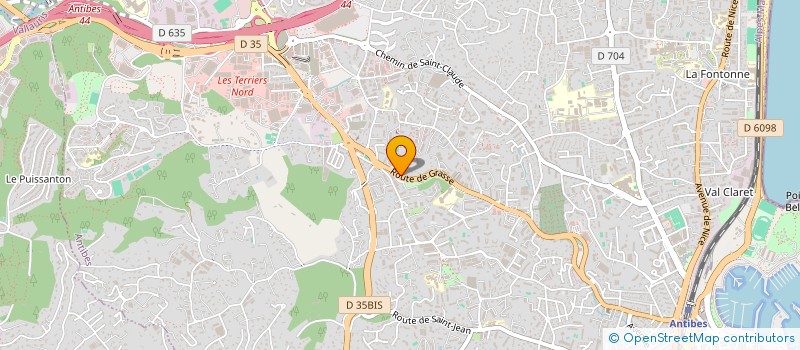 localisation de l'entreprise SCI CHENHOA à ANTIBES