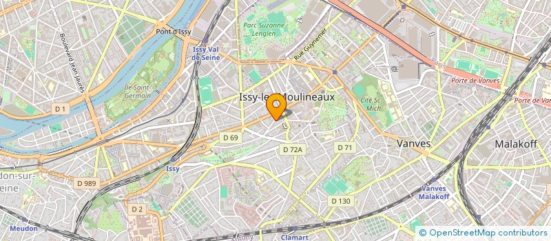 localisation de l'entreprise SCI CHENIER REPUBLIQUE à ISSY-LES-MOULINEAUX