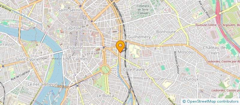 localisation de l'entreprise SCI CHENOU à TOULOUSE