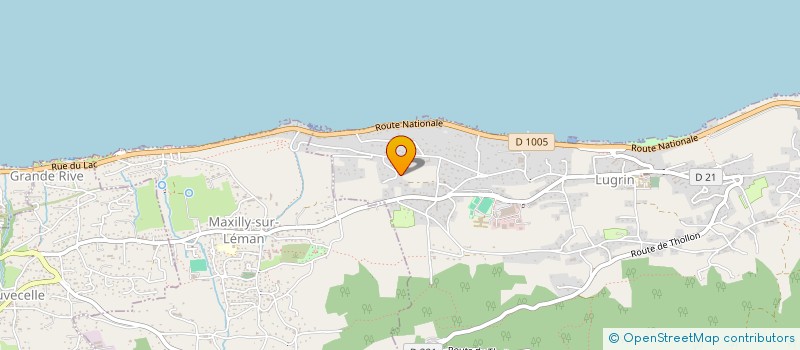 localisation de l'entreprise SCI CHENS 74  LUGRIN