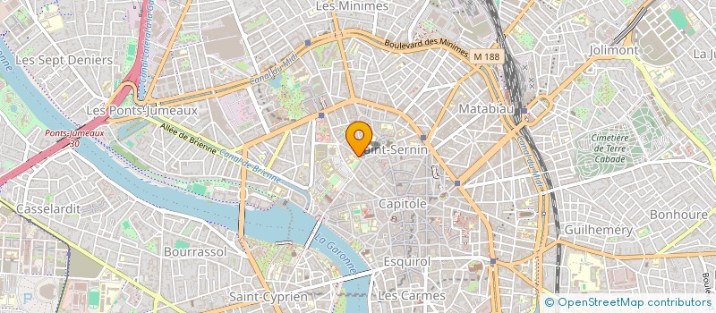 localisation de l'entreprise SCI CHENTOUF à TOULOUSE
