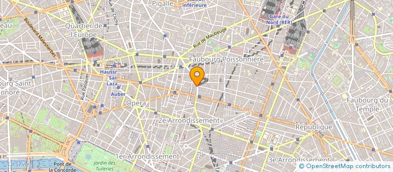 localisation de l'entreprise SCI CHENUAT-FOURRE  PARIS