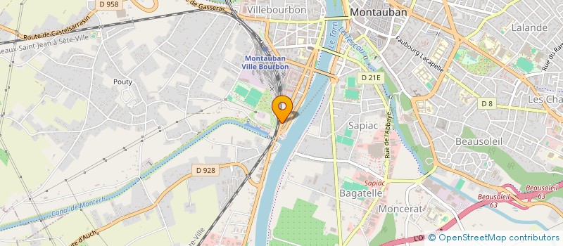 localisation de l'entreprise SCI CHENYAN  MONTAUBAN