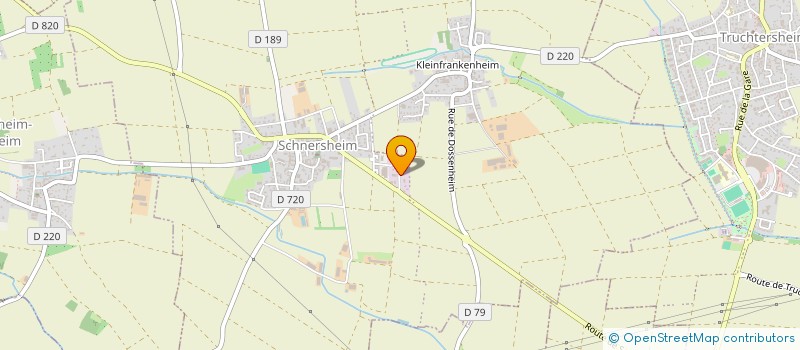 localisation de l'entreprise SCI CHER  SCHNERSHEIM