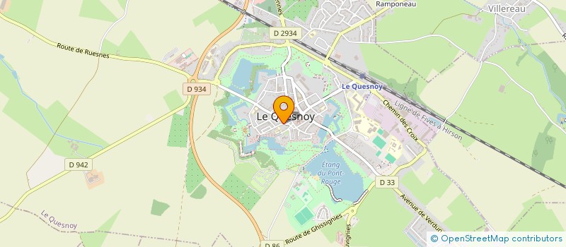 localisation de l'entreprise SCI CHERATON à LE QUESNOY