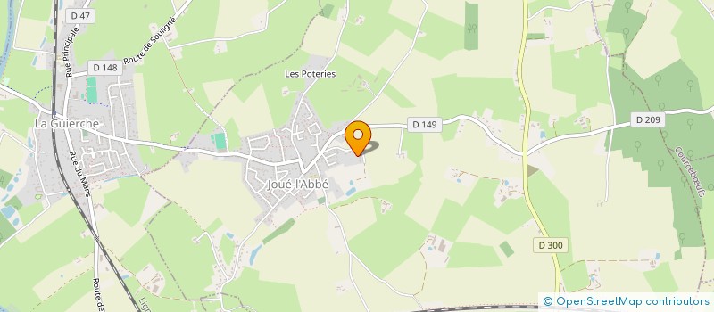 localisation de l'entreprise SCI CHEREAU ET FILS  SOUILLE