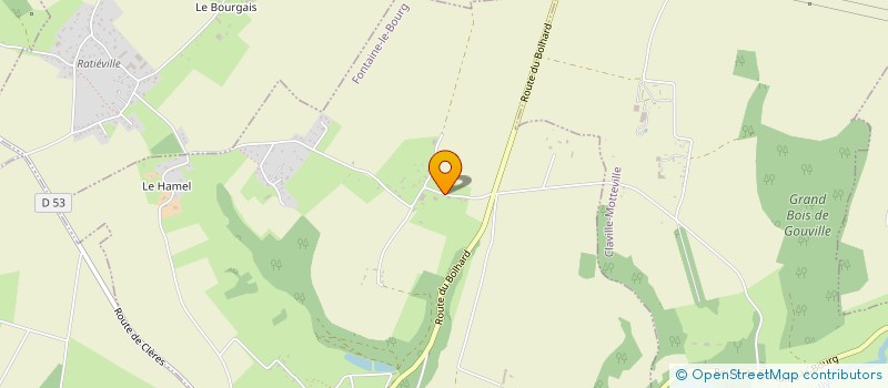 localisation de l'entreprise SCI CHERENCE LE ROUSSEL  FONTAINE-LE-BOURG