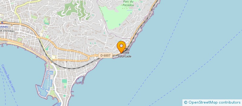 localisation de l'entreprise SCI CHERENICA à CANNES