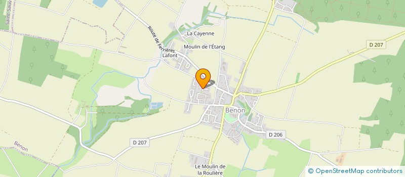 localisation de l'entreprise SCI CHERGUI  BENON