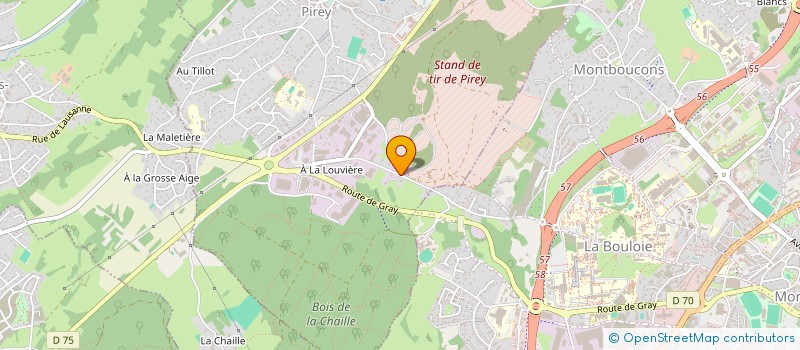 localisation de l'entreprise SCI CHERGUI  PIREY