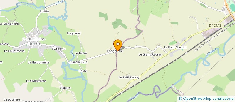 localisation de l'entreprise SCI CHERIDAS à NOGENT-LE-ROTROU