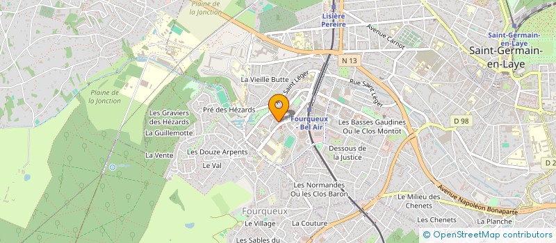 localisation de l'entreprise SCI CHERIFI IMMO  SAINT-GERMAIN-EN-LAYE