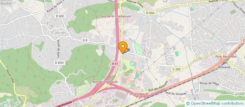 localisation de l'entreprise SCI CHERINE à BOUC-BEL-AIR