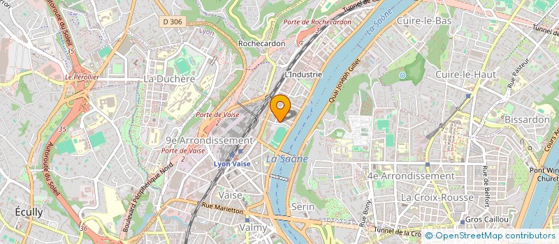 localisation de l'entreprise SCI CHERUBIN  LYON