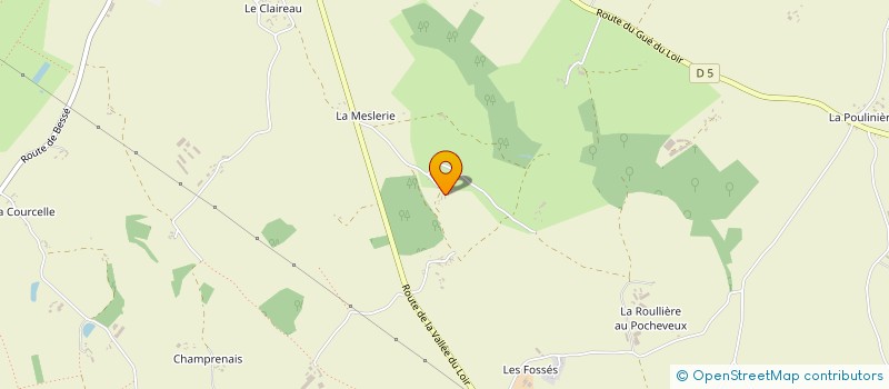 localisation de l'entreprise SCI CHERY AD  SAVIGNY-SUR-BRAYE