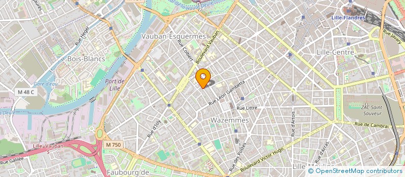 localisation de l'entreprise SCI CHERYNNE à LILLE