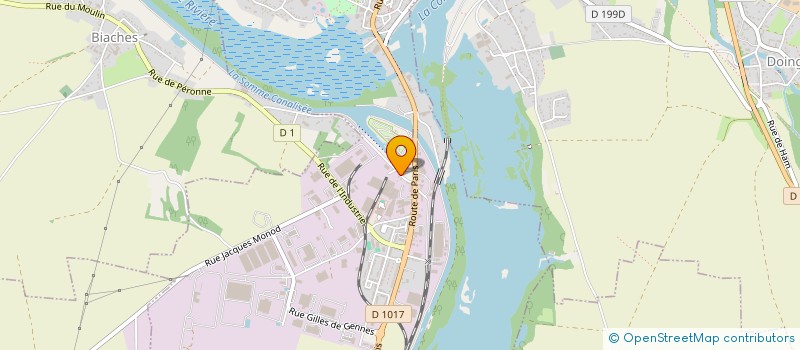 localisation de l'entreprise SCI CHES HARDINES à PERONNE