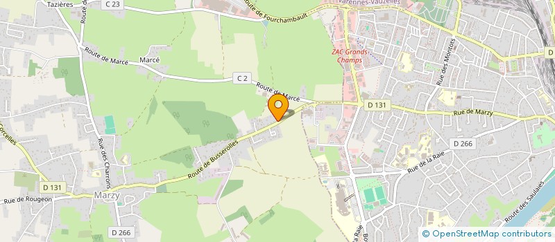 localisation de l'entreprise SCI CHESDEL à MARZY