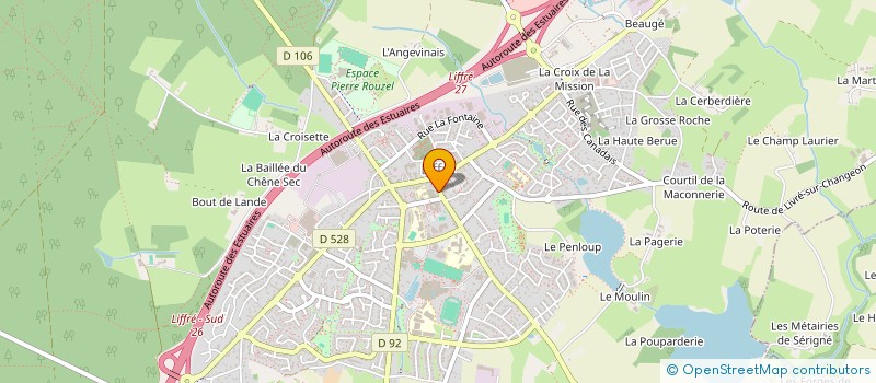 localisation de l'entreprise SCI CHESNAIS  LIFFRE