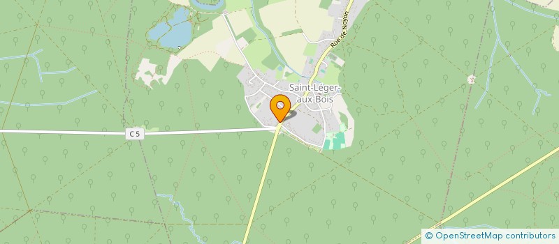 localisation de l'entreprise SCI CHESNAYPOTTIER  SAINT-LEGER-AUX-BOIS