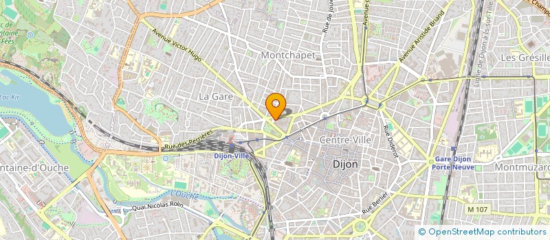 localisation de l'entreprise SCI CHET à DIJON