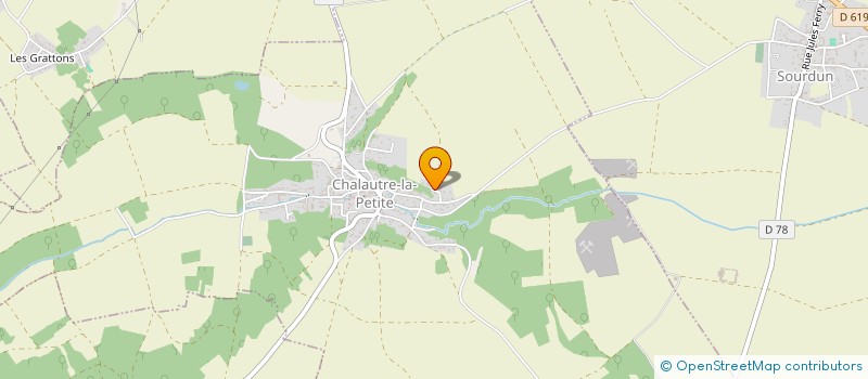 localisation de l'entreprise SCI CHETCUTI SAINT JEAN à CHALAUTRE-LA-PETITE