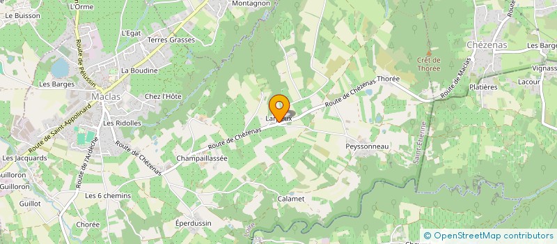 localisation de l'entreprise SCI CHETOT & FILS  MACLAS