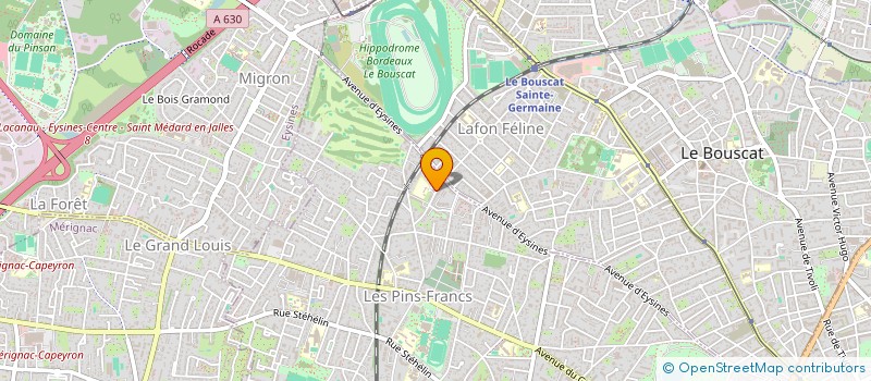 localisation de l'entreprise SCI CHETRIT FAMILY  BORDEAUX