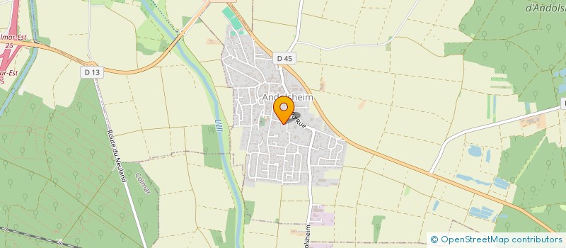 localisation de l'entreprise SCI CHETTY  ANDOLSHEIM