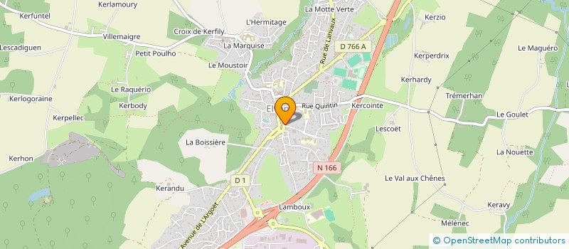 localisation de l'entreprise SCI CHEUNG  ELVEN