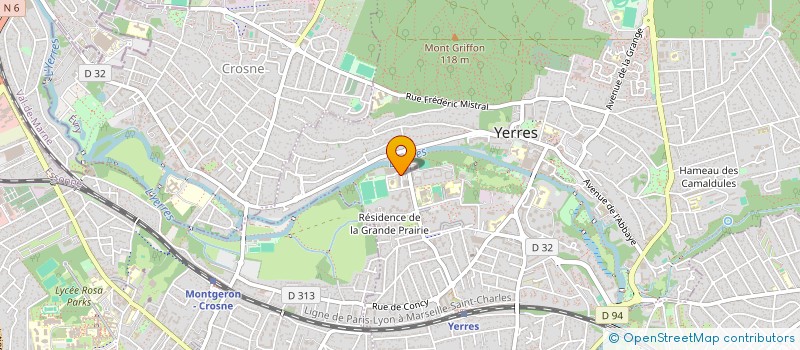 localisation de l'entreprise SCI CHEVALIER  YERRES