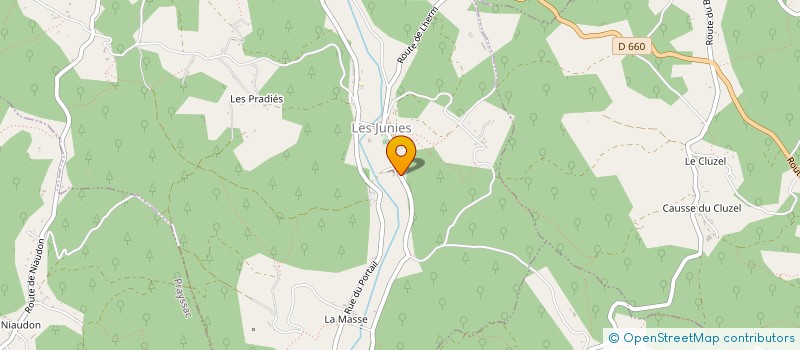 localisation de l'entreprise SCI CHEVALIER  LES JUNIES