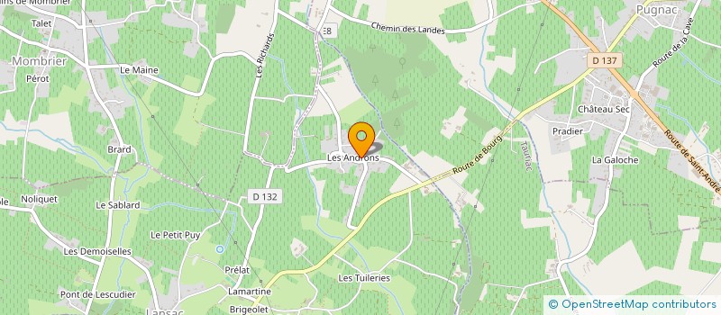 localisation de l'entreprise SCI CHEVALIER & CO  LANSAC