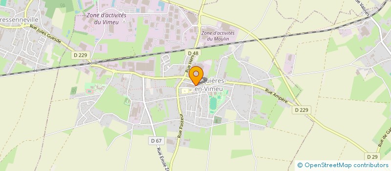 localisation de l'entreprise SCI CHEVALIER DE LA BARRE à FEUQUIERES-EN-VIMEU