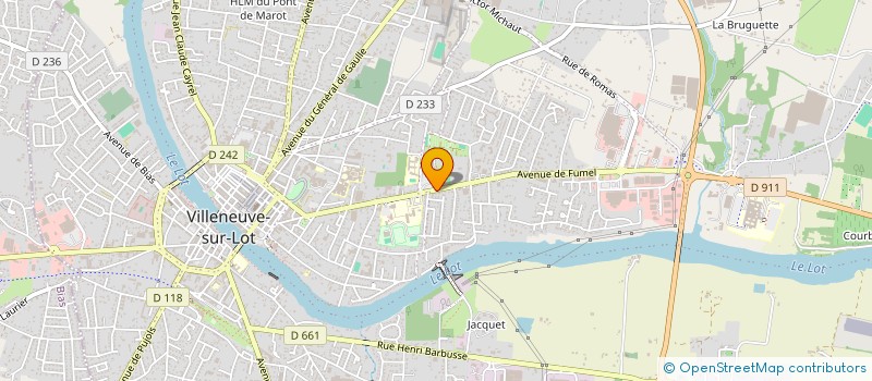 localisation de l'entreprise SCI CHEVALIER-GOUBAND  VILLENEUVE-SUR-LOT