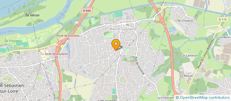 localisation de l'entreprise SCI CHEVALIER-MOUROT  HAUTE-GOULAINE