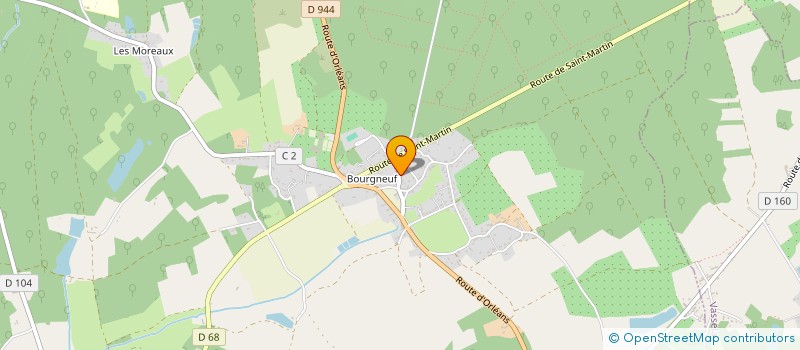 localisation de l'entreprise SCI CHEVALLIER CHEVALME  SAINT MARTIN D'AUXIGNY