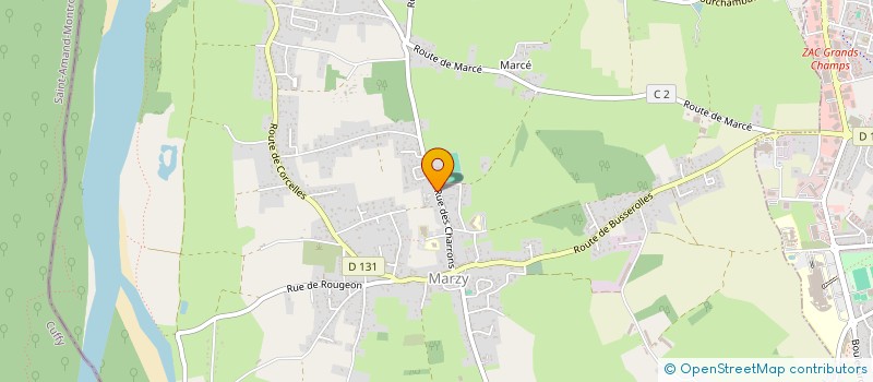 localisation de l'entreprise SCI CHEVILLETTE à MARZY