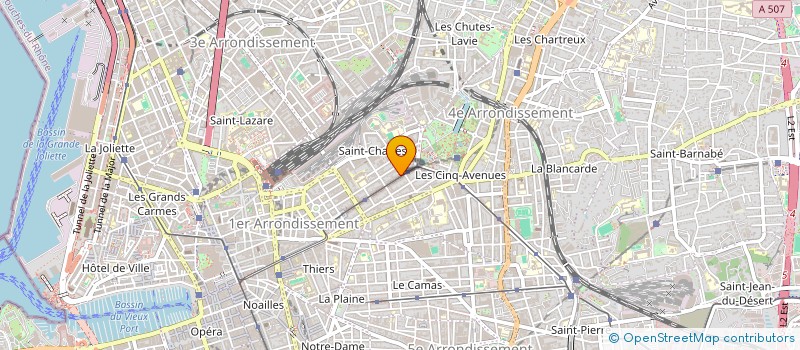 localisation de l'entreprise SCI CHEVILLON 14 à MARSEILLE
