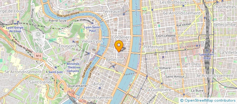 localisation de l'entreprise SCI CHEVRE LOUP  LYON