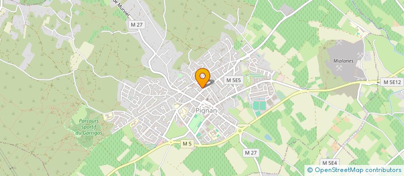 localisation de l'entreprise SCI CHEVREAU GESTION IMMOBILIERE  PIGNAN