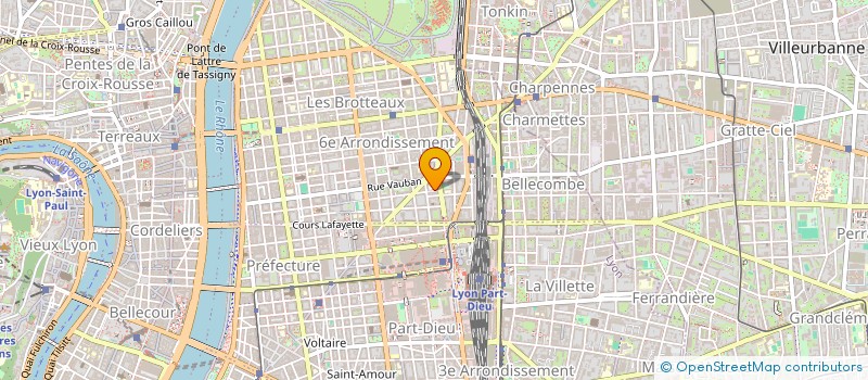 localisation de l'entreprise SCI CHEVREUIL  LYON