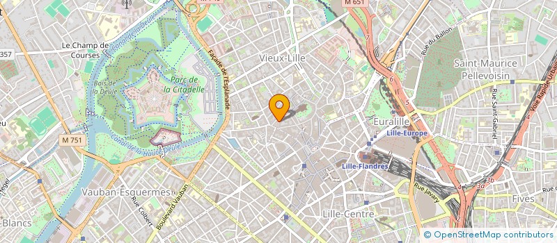 localisation de l'entreprise SCI CHEVREUL à LILLE