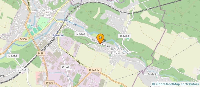 localisation de l'entreprise SCI CHEVRIERE à DROUE-SUR-DROUETTE