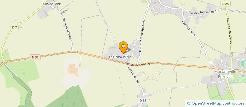 localisation de l'entreprise SCI CHEVROLET  SERVAVILLE-SALMONVILLE